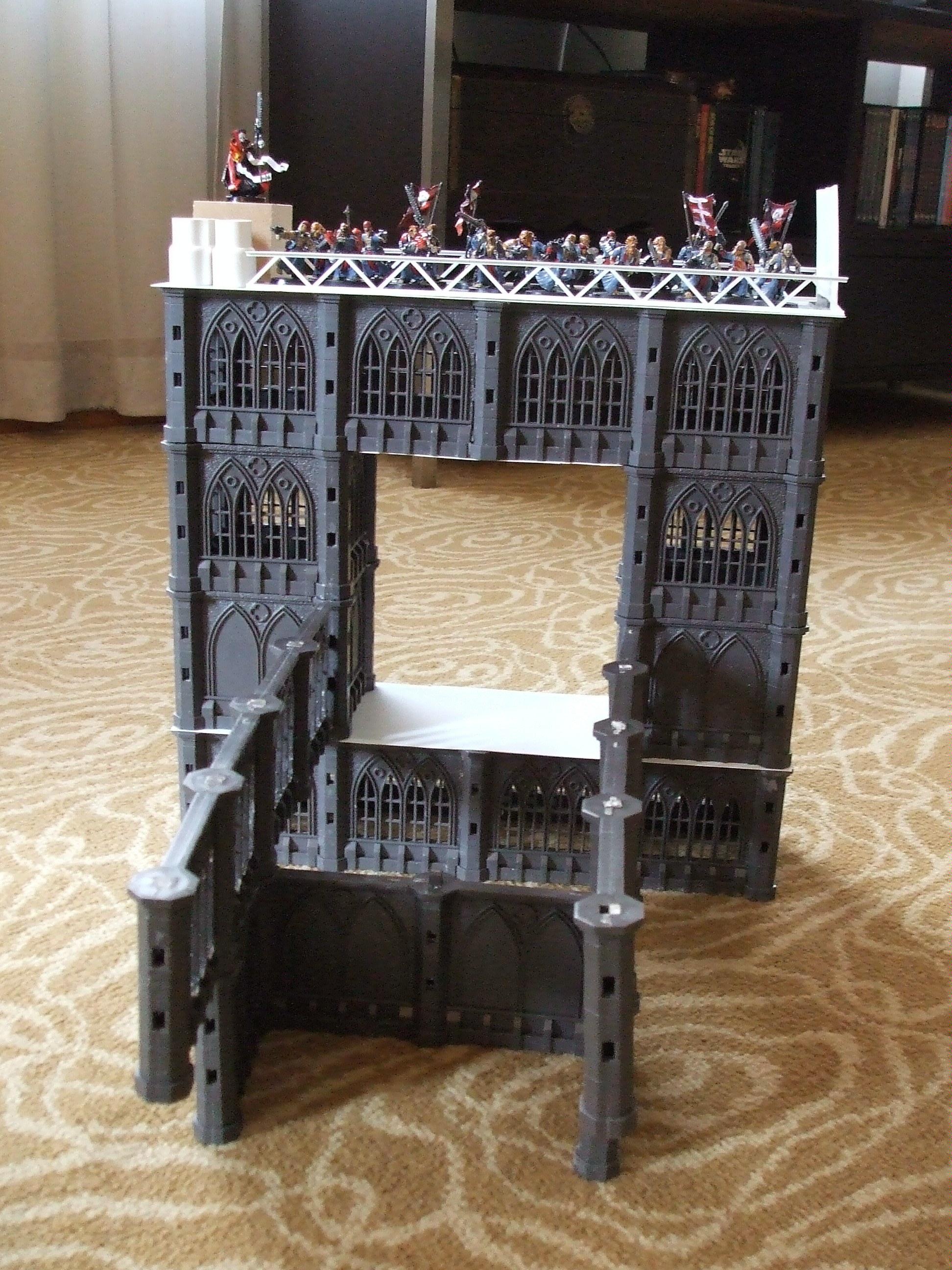 Bridge, Terrain, Warhammer 40,000, Work In Progress