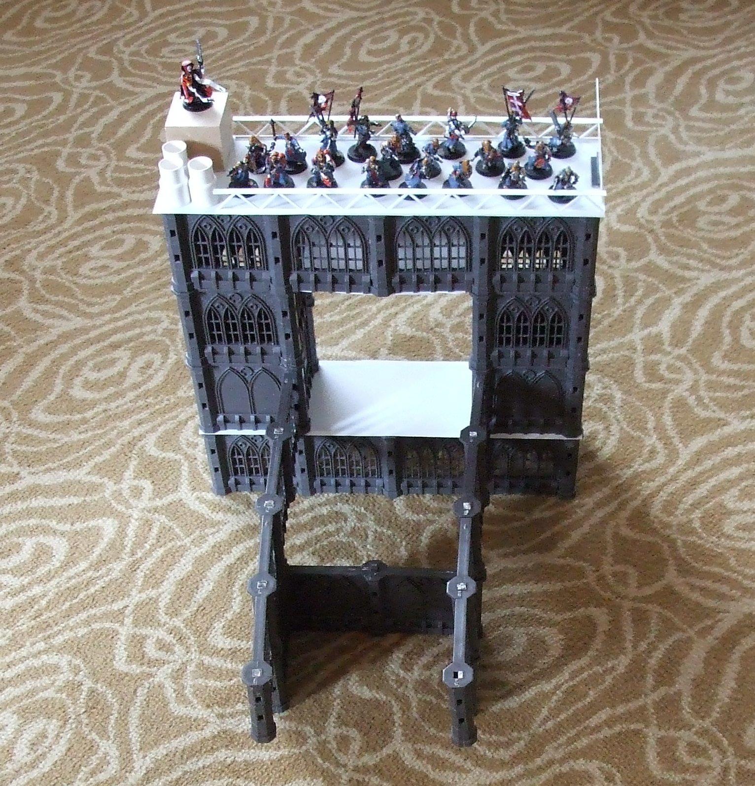 Bridge, Terrain, Warhammer 40,000, Work In Progress