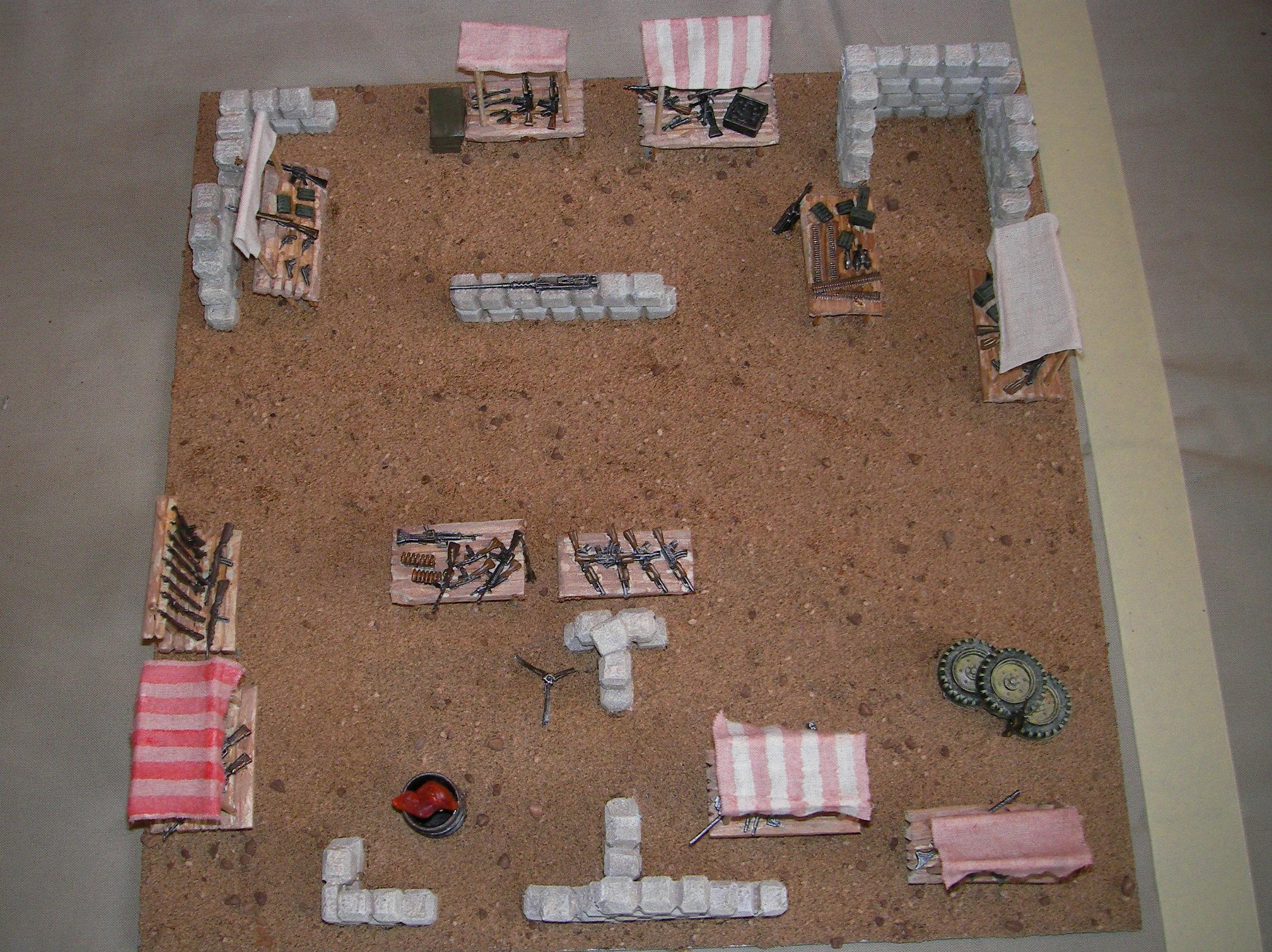 Ammo Dump, Evolution, Game Table, Iraq, Middle East, Middle Eastern, Modern, Terrain