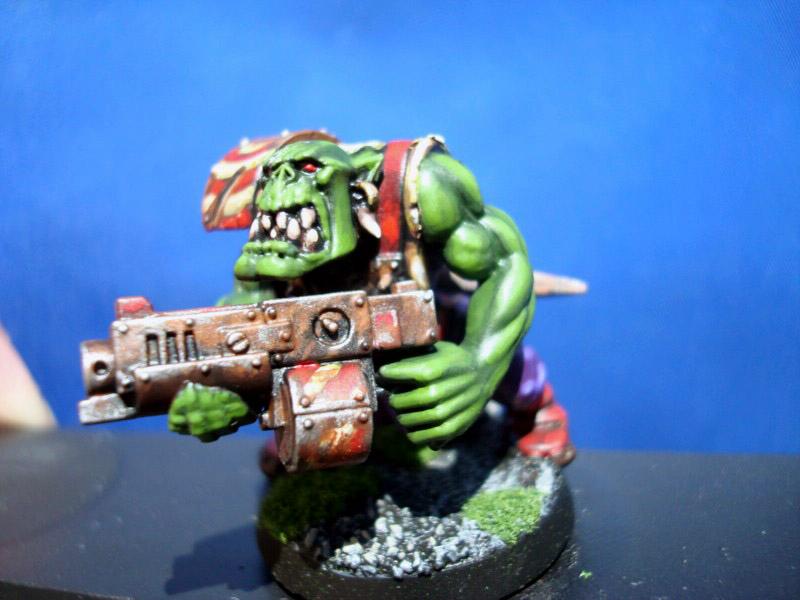 Orks, 6 Ork Boy by Huzzfivvnivv