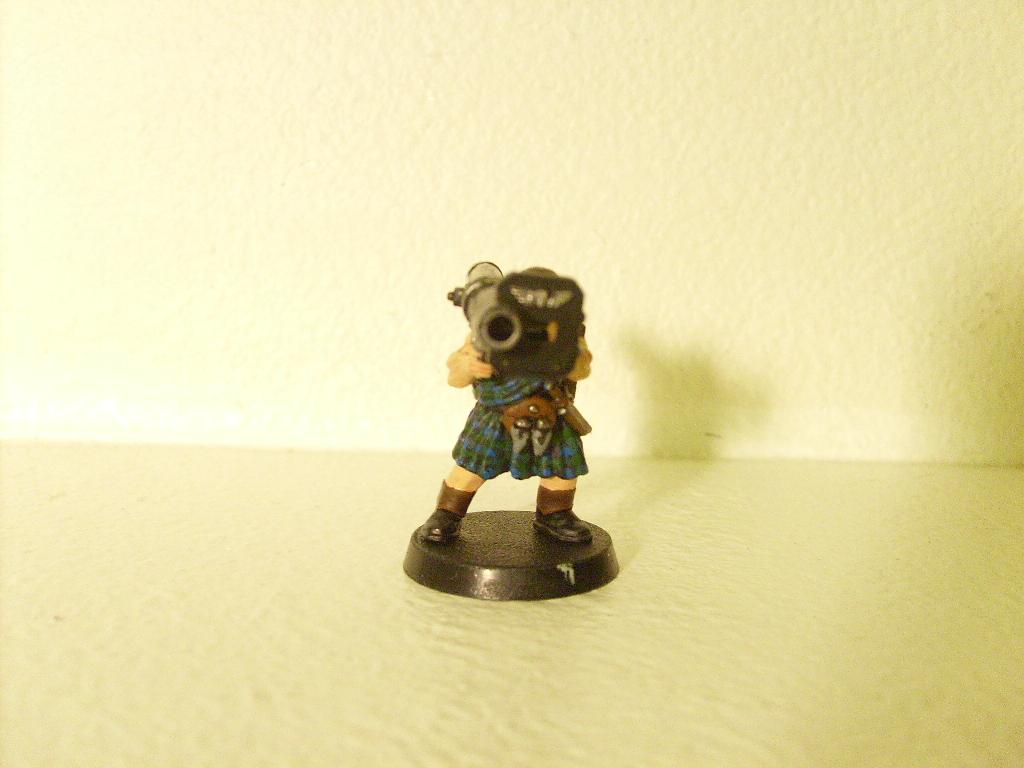 Imperial Guard, Kilt, Missile Launcher, Warhammer 40,000
