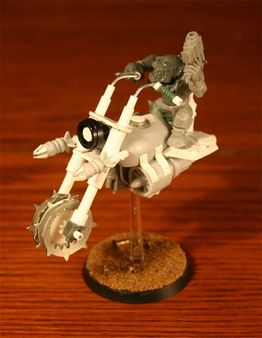 Conversion, Jetbike, Orks, Scratch Build, Warhammer 40,000