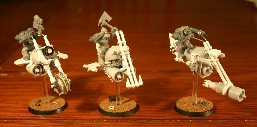Conversion, Jetbike, Orks, Scratch Build, Warhammer 40,000, Work In Progress