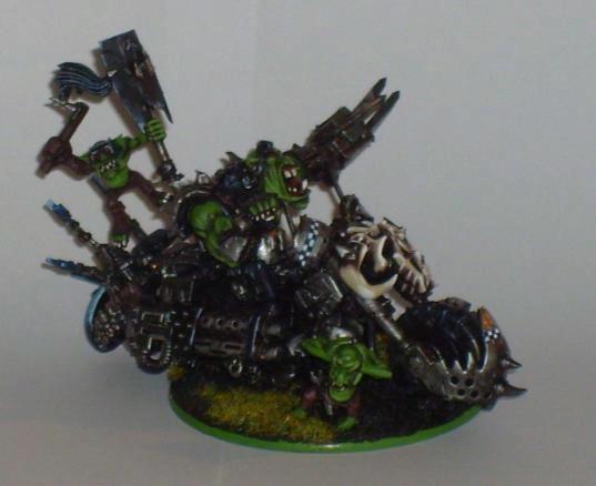 Bike, Orks, Warboss, Warhammer 40,000