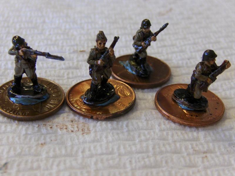 15mm, Command Decision, Dipped, Flames Of War, Historical, Infantry, Old Glory, Russians, Strelkovy, Work In Progress, World War 2