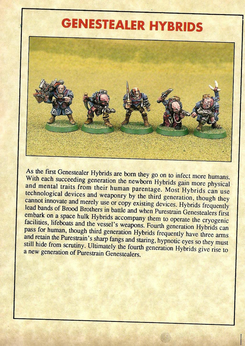 Copyright Games Workshop, Genestealer Cult, Rogue Trader, Tyranids, White Dwarf