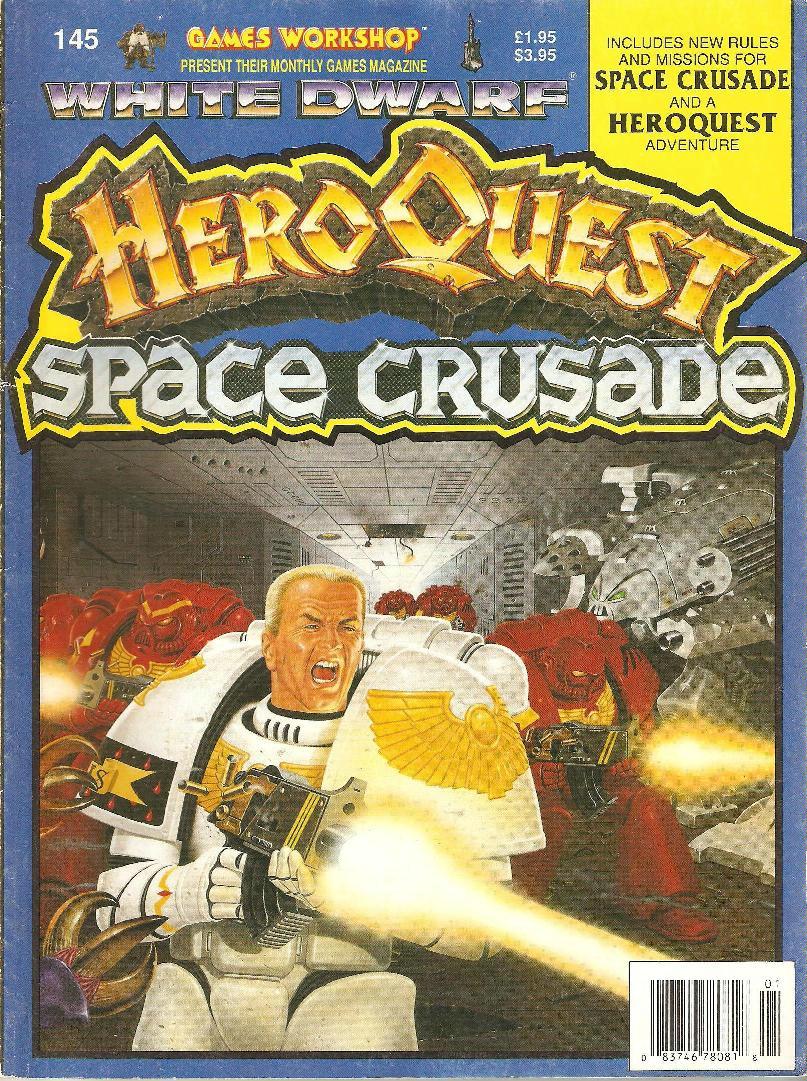 Copyright Games Workshop, Issue 145, Space Crusade, White Dwarf