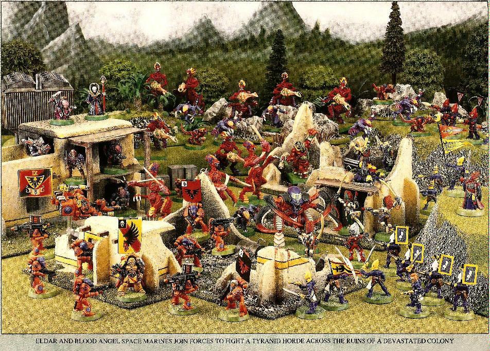 2nd Edition, Copyright Games Workshop, Eldar, Tyranids, Warhammer 40,000, White Dwarf