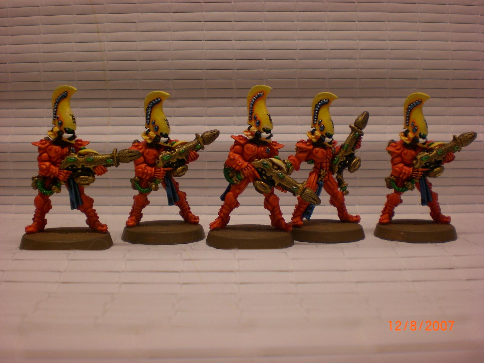 Aspect Warrior, Eldar, Fire Dragon, Squad, Warhammer 40,000