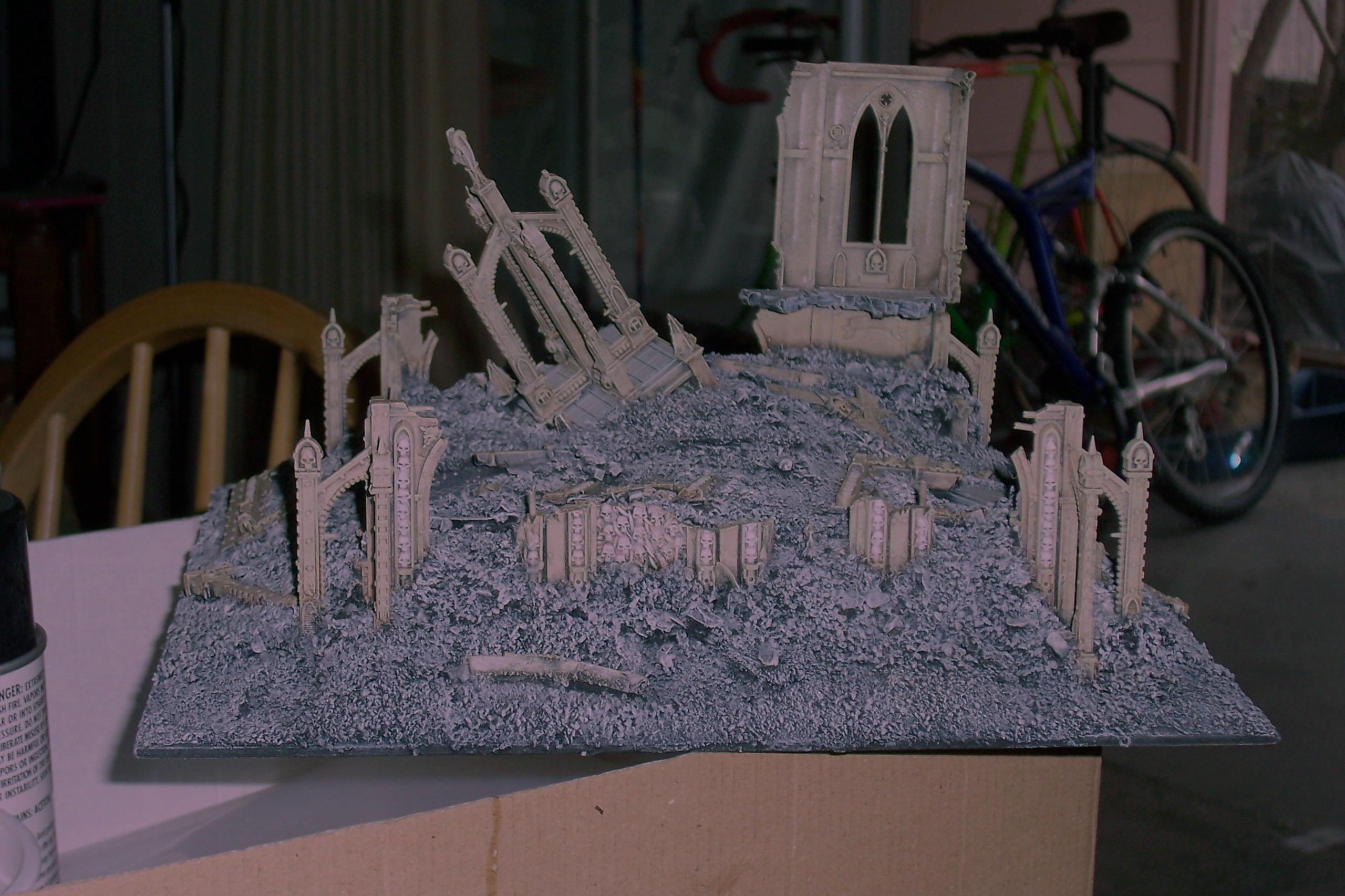 Cities Of Death, Drybrush, Ruins, Terrain, Warhammer 40,000