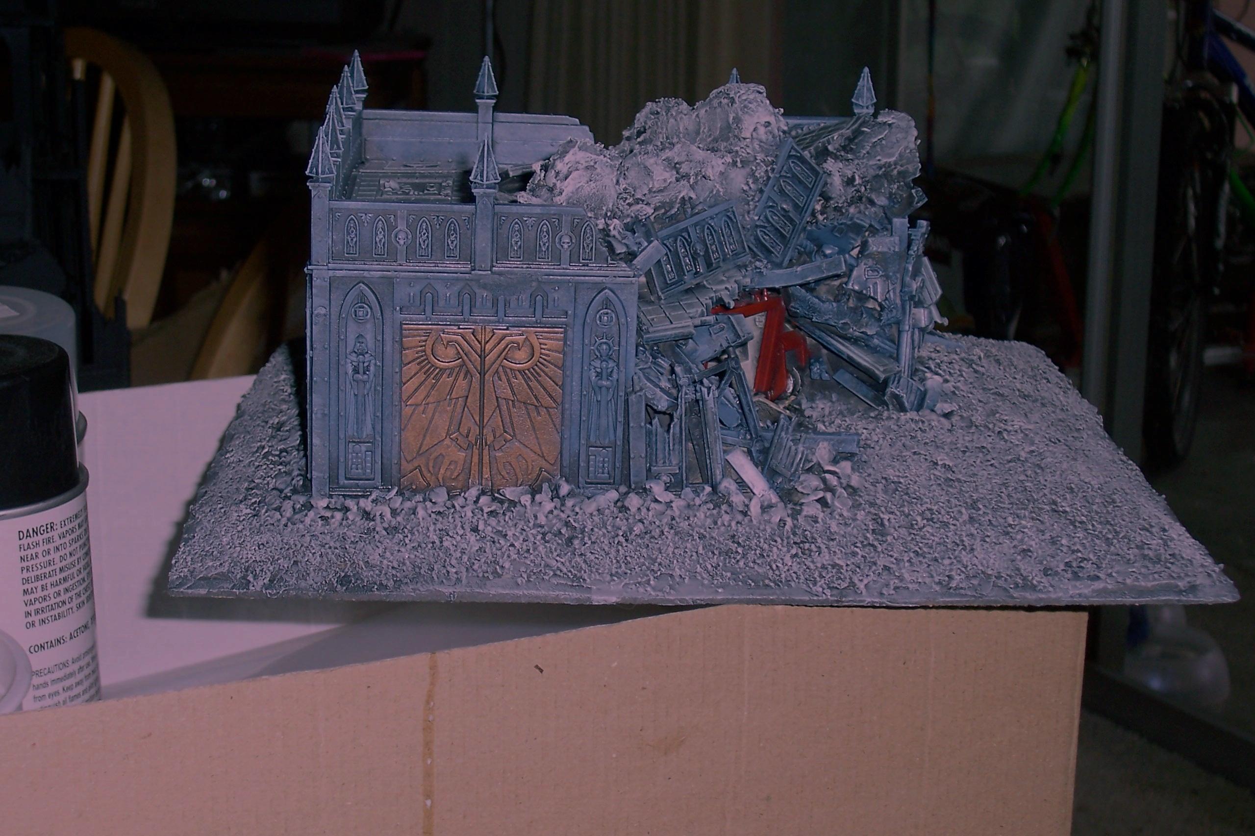 Cities Of Death, Drybrush, Ruins, Terrain, Warhammer 40,000