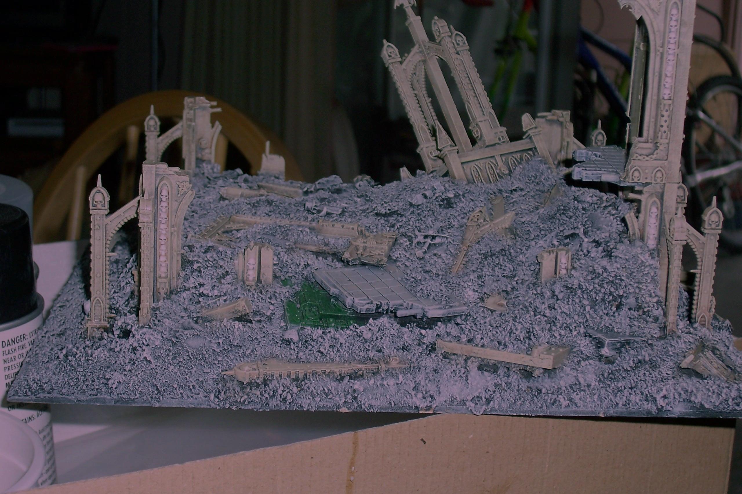 Cities Of Death, Drybrush, Ruins, Terrain, Warhammer 40,000