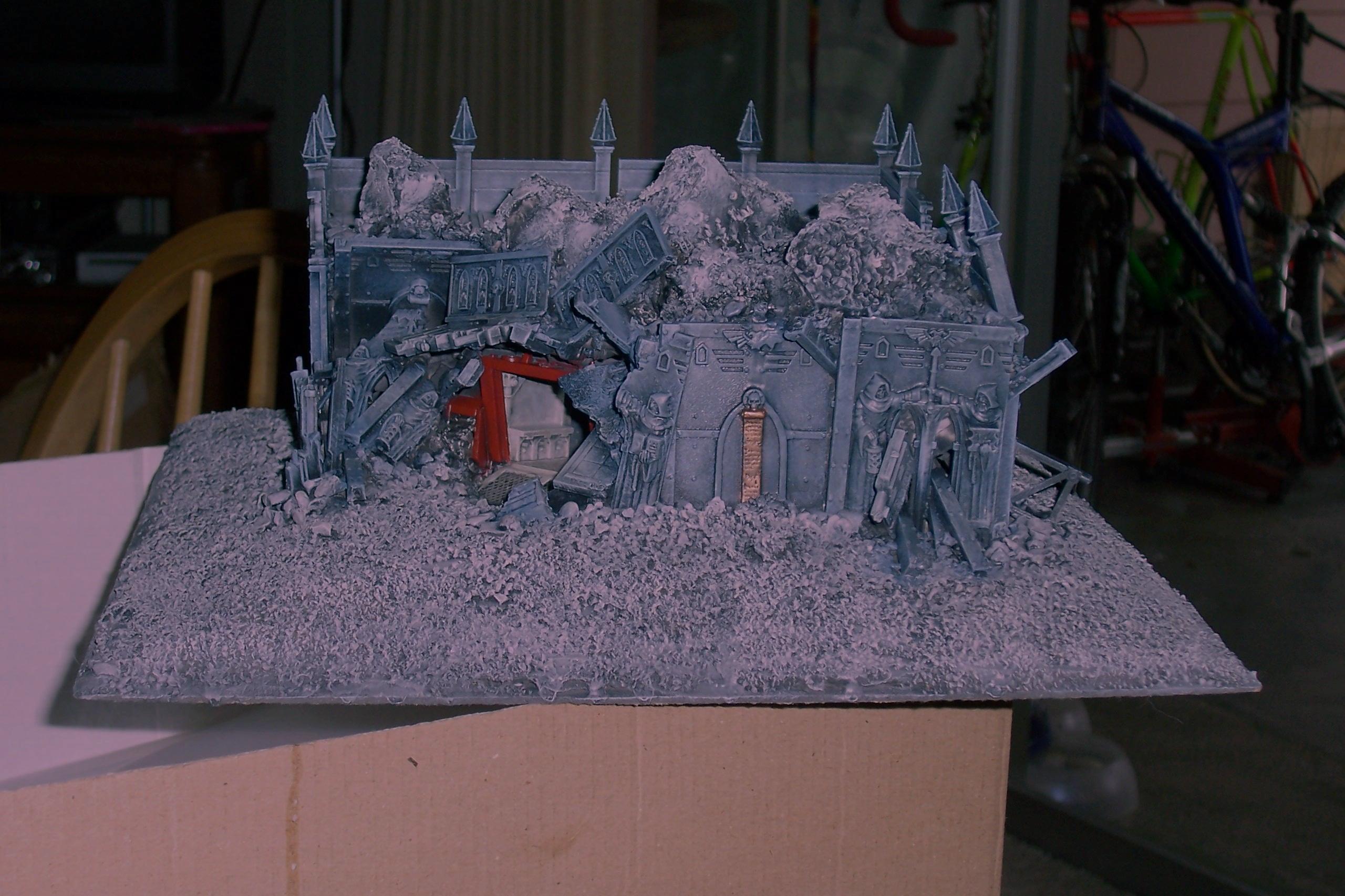 Cities Of Death, Drybrush, Ruins, Terrain, Warhammer 40,000