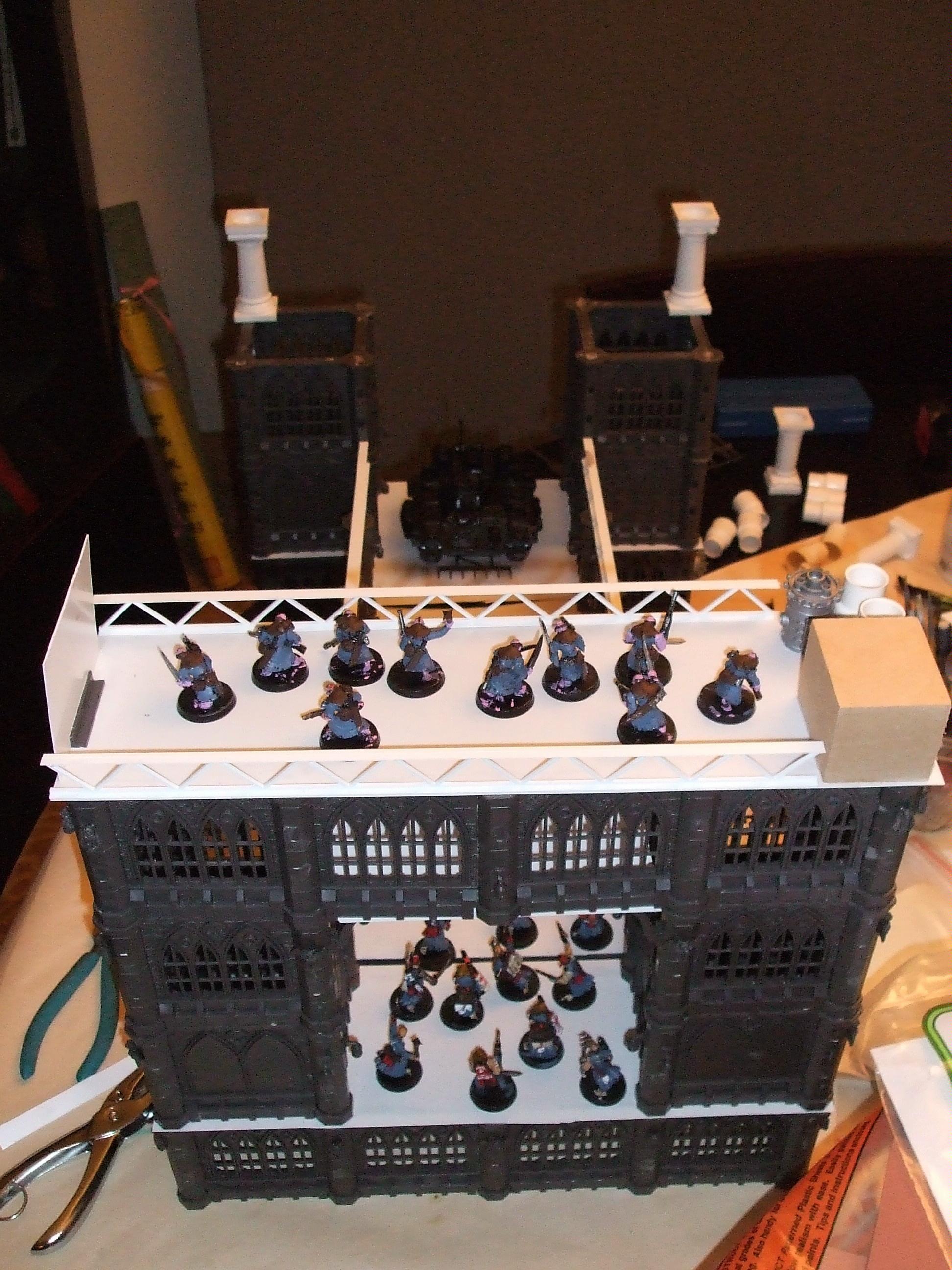 Bridge, Genestealer Cult, Terrain, Warhammer 40,000, Work In Progress