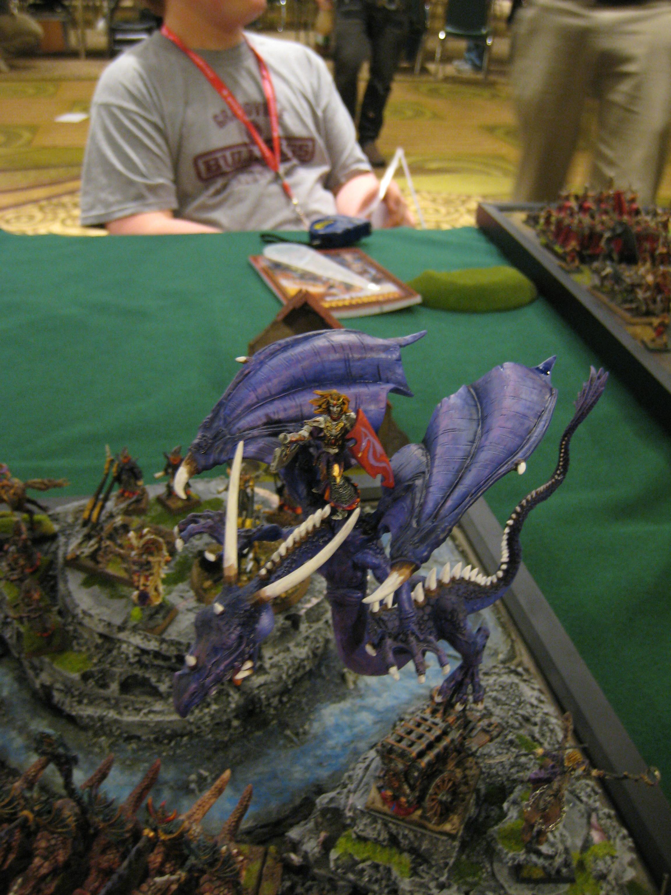 Conversion, Dark Elves, Dragon, Grand Tournament, Scenic, Warhammer Fantasy