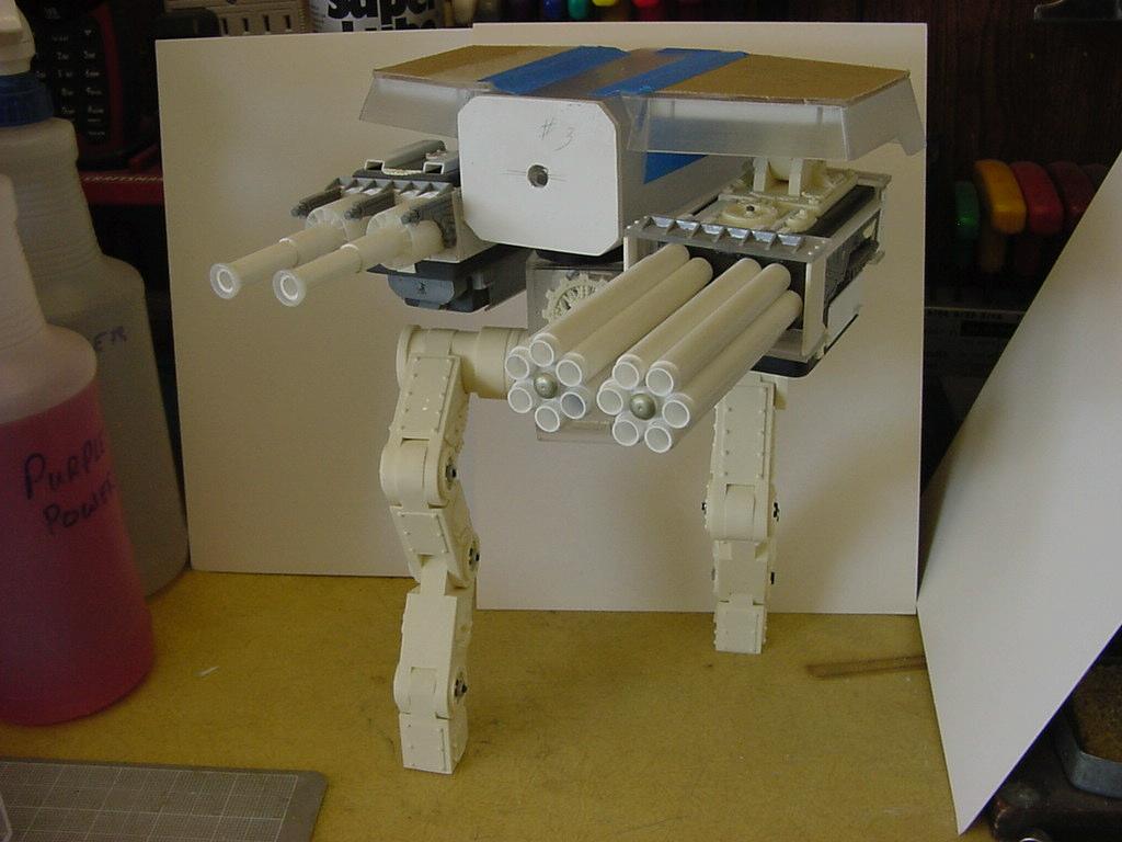 It can fight too!
