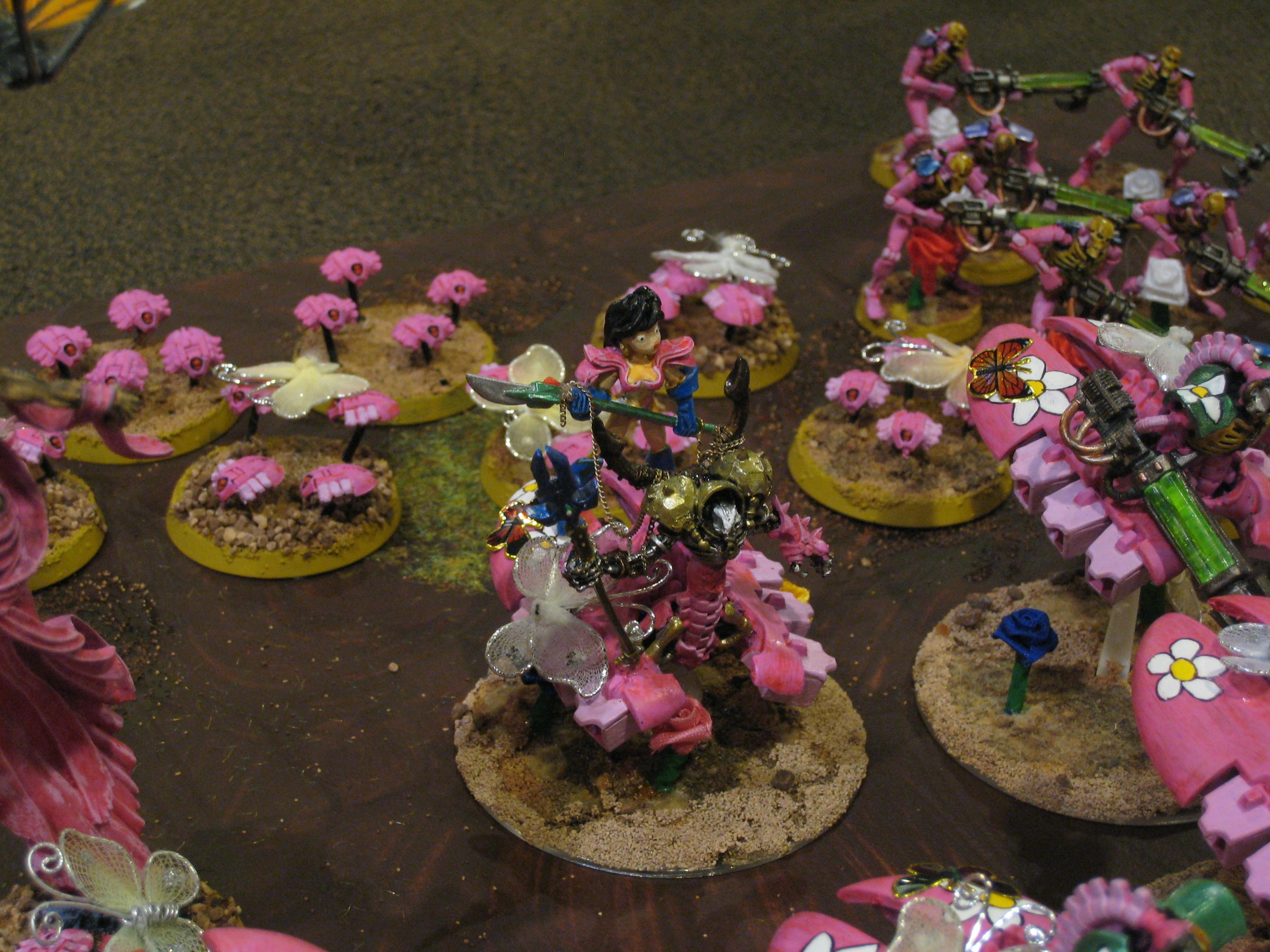 Conversion, Cute, Necrons, Pink, Warhammer 40,000