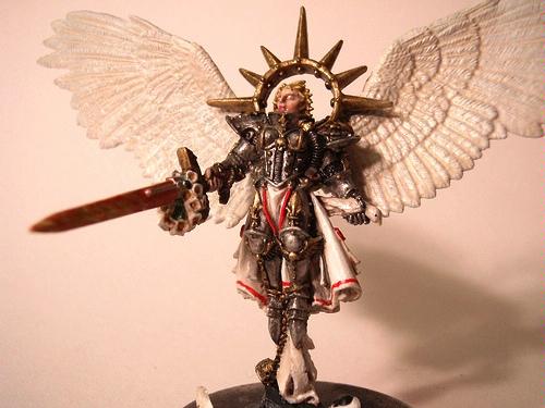 Angel, Female, Saint, Sisters Of Battle, Special Character, Warhammer 40,000, Winged