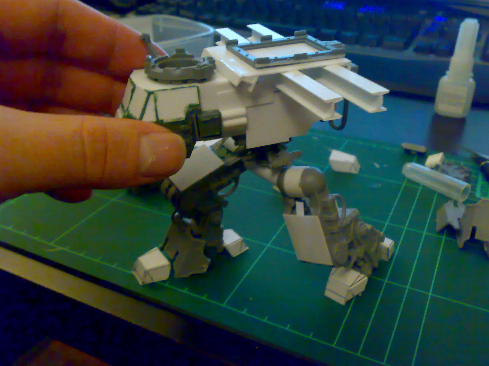 Legs and torso/head, test fit