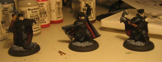 Work In Progress, DFo's WARMACHINE Khador Greylord Ternion WIP 2