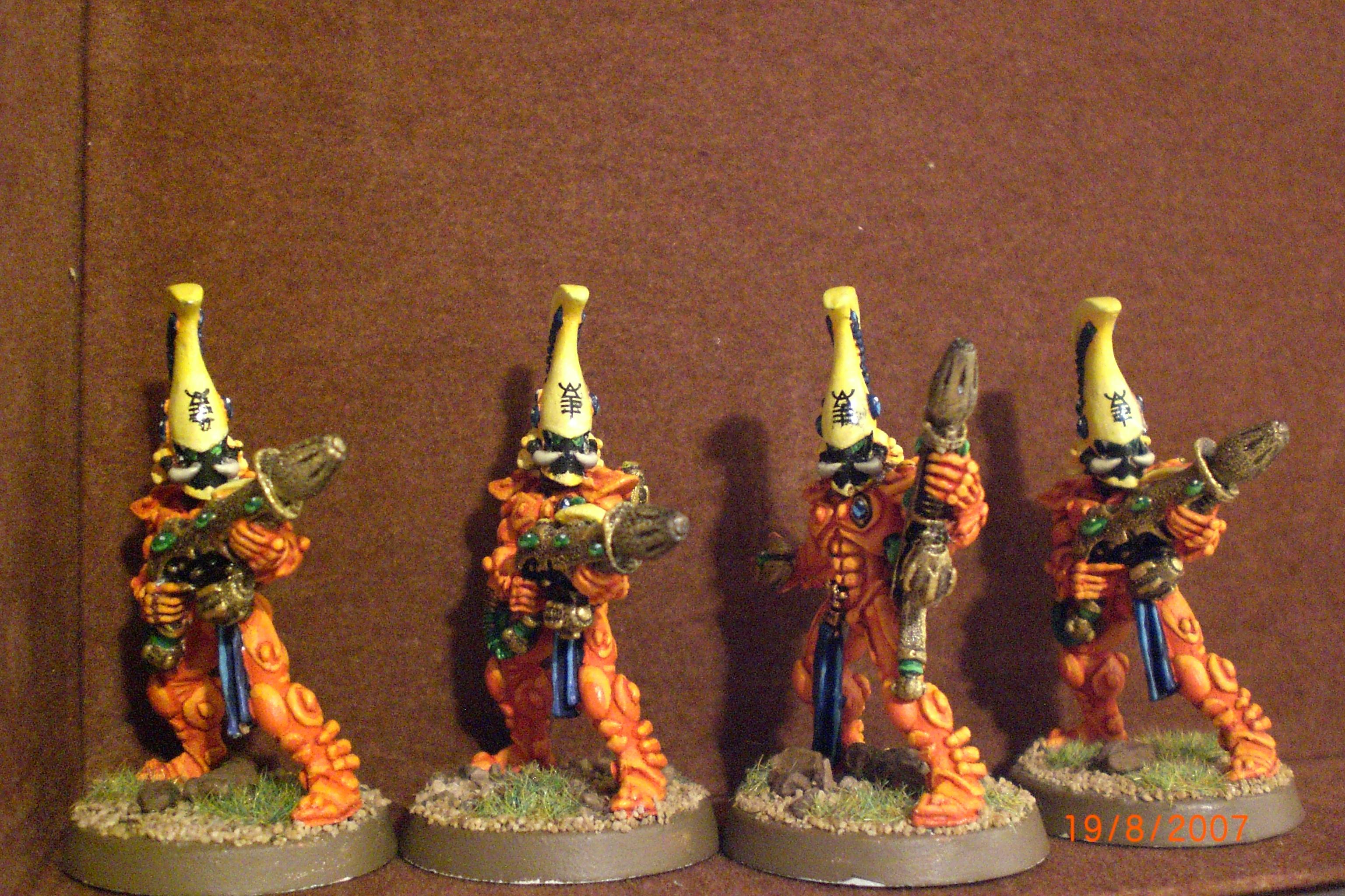 Aspect Warrior, Eldar, Fire Dragon, Fusion Guns, Infantry