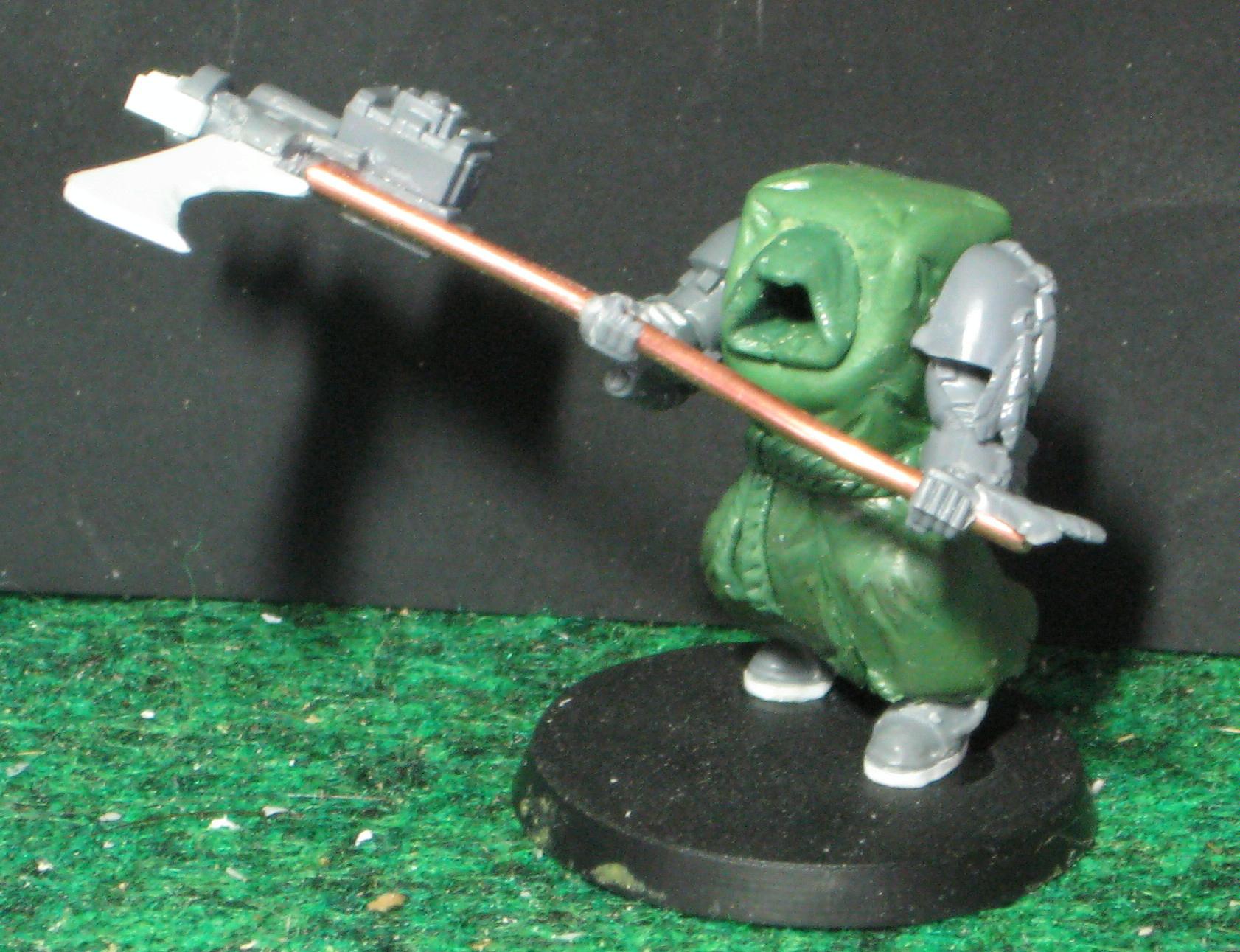 Conversion, Greenstuff, Grey Knights, Robed, Scythe, Warhammer 40,000, Work In Progress