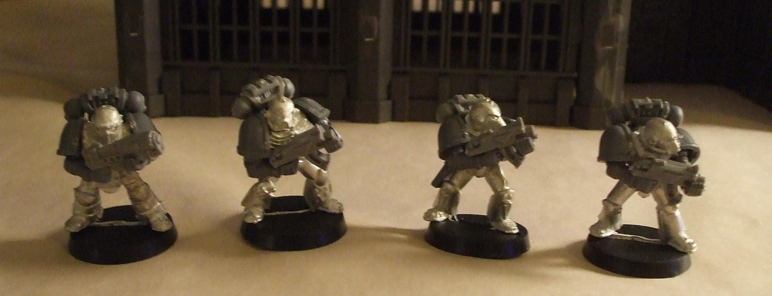 Rogue Trader, Space Marines, Variant Armor, Warhammer 40,000, Work In Progress