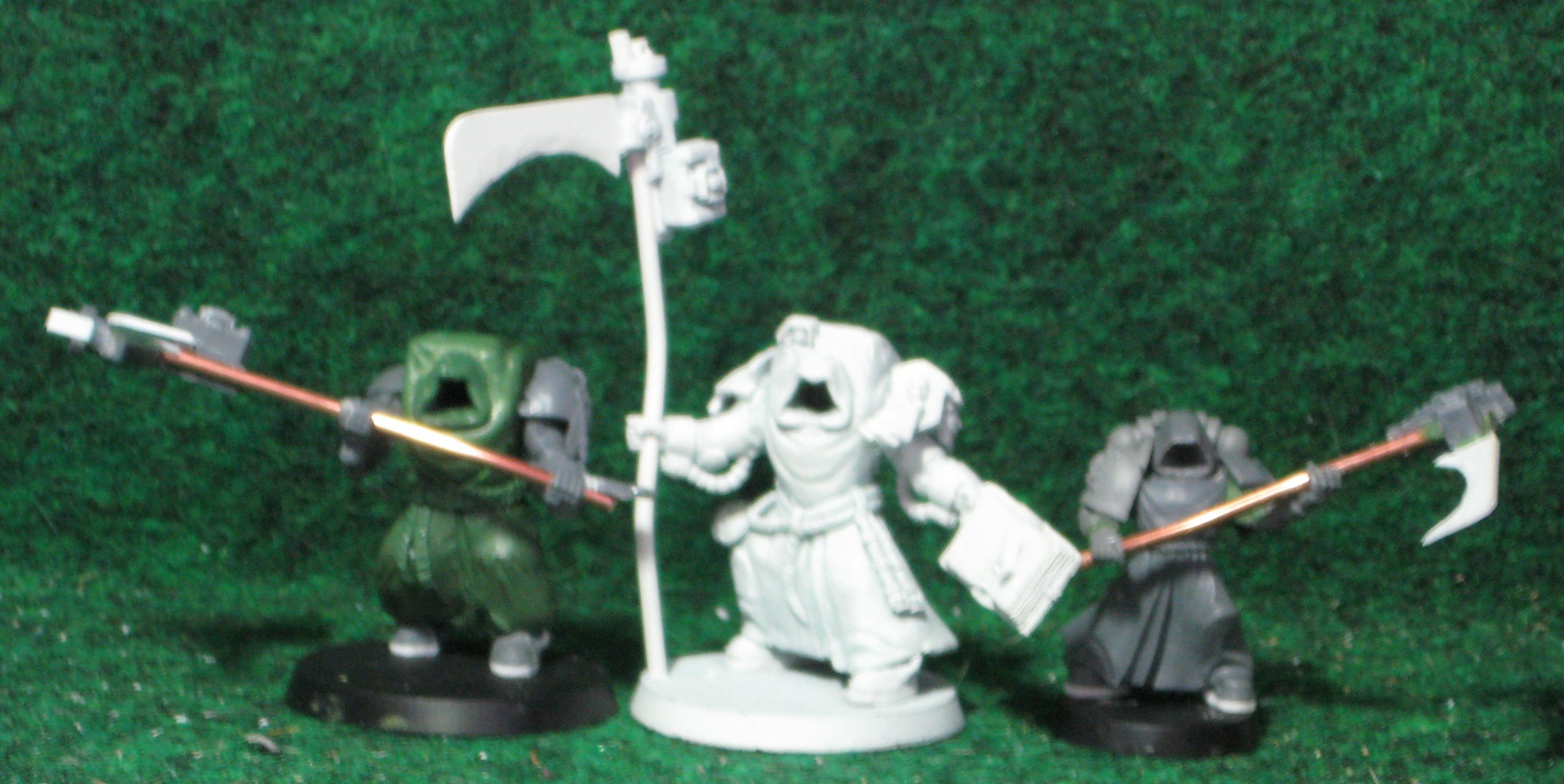 Greenstuff, Grey Knights, Space Marines
