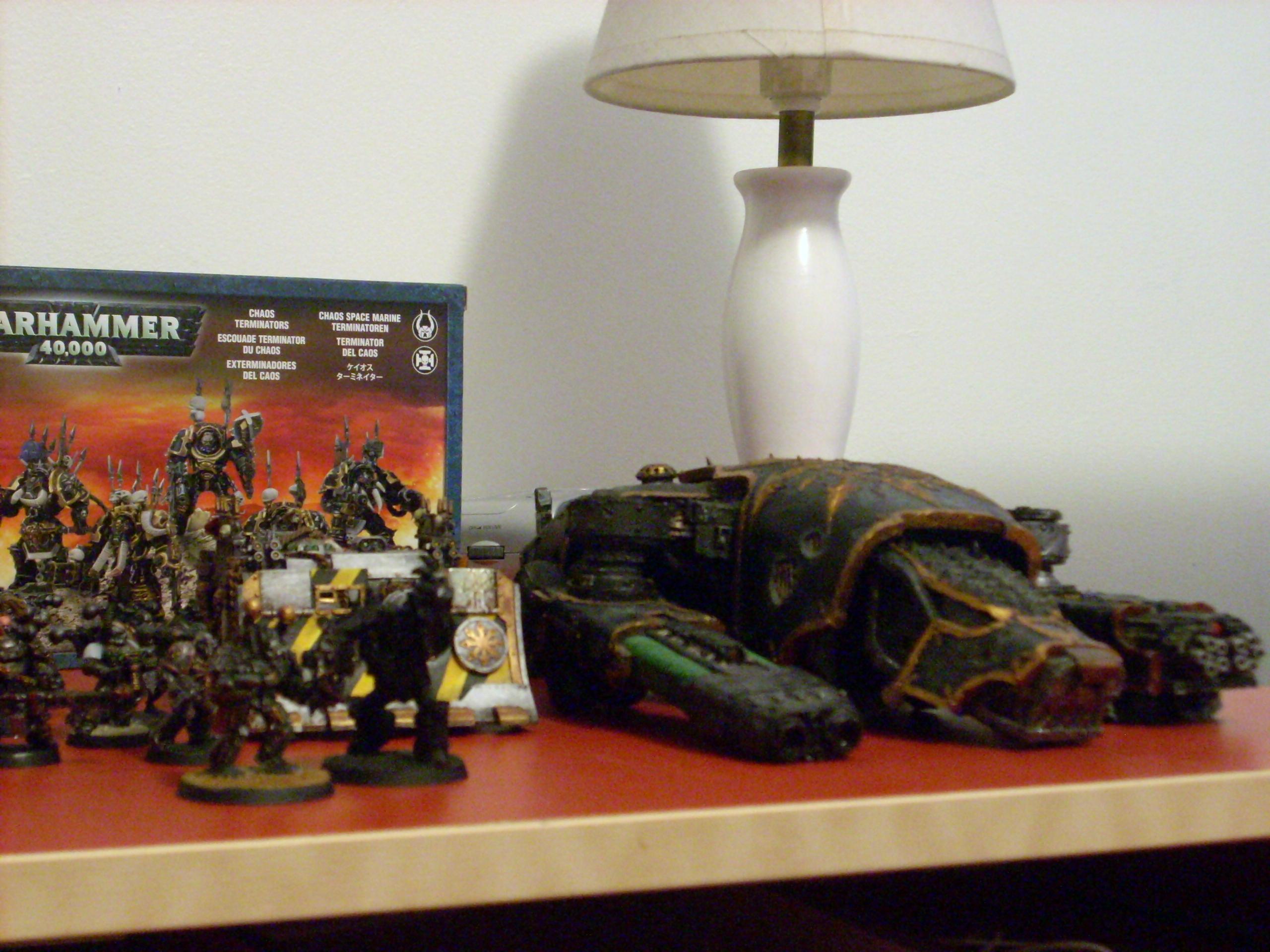 Chaos Space Marines, Comparison, Iron Warriors, Titan, Warhammer 40,000, Warhound
