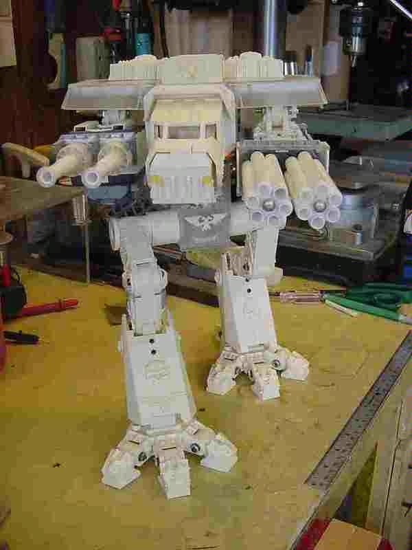 Scratch Build, Titan, Warhammer 40,000, Warhound