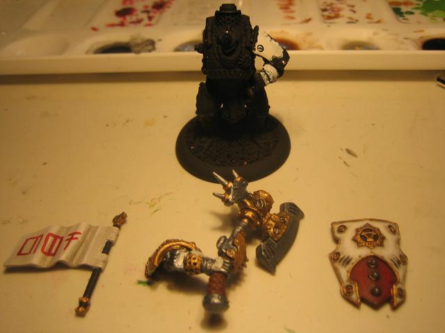 Work In Progress, DFo's WARMACHINE Khador Man-o-War Kovnik WIP 8