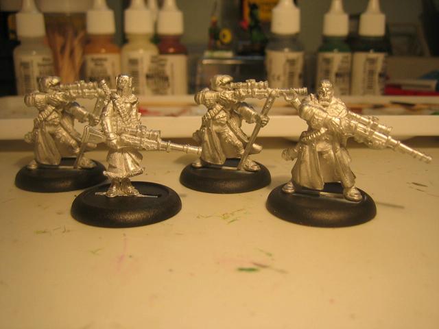 Work In Progress, DFo's WARMACHINE Khador Widowmakers WIP 1