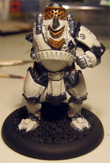 Work In Progress, DFo's WARMACHINE Khador Man-o-War Kovnik WIP 11
