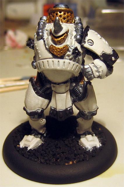 Work In Progress, DFo's WARMACHINE Khador Man-o-War Kovnik WIP 10
