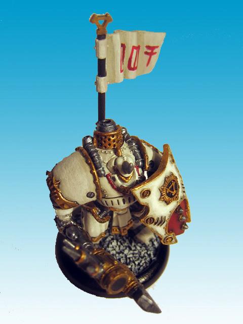Khador, Warmachine, DFo's WARMACHINE Khador Man-o-War Kovnik Isometric View
