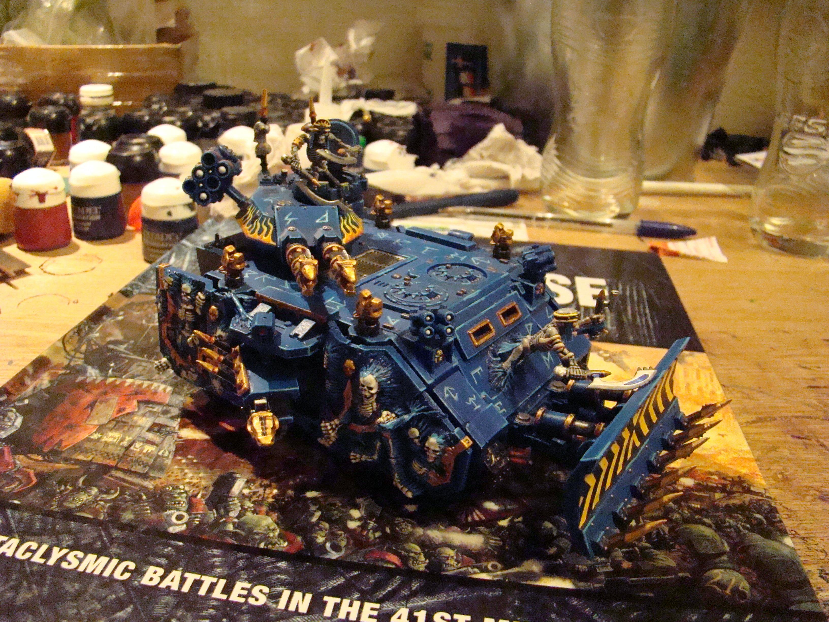 Chaos, Chaos Space Marines, Predator, Thousand Sons, Tzeentch, Warhammer 40,000