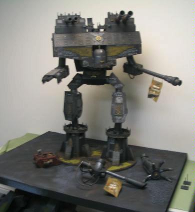 Poor Picture Quality, Scratch Build, Titan, Warhammer 40,000, Warlord