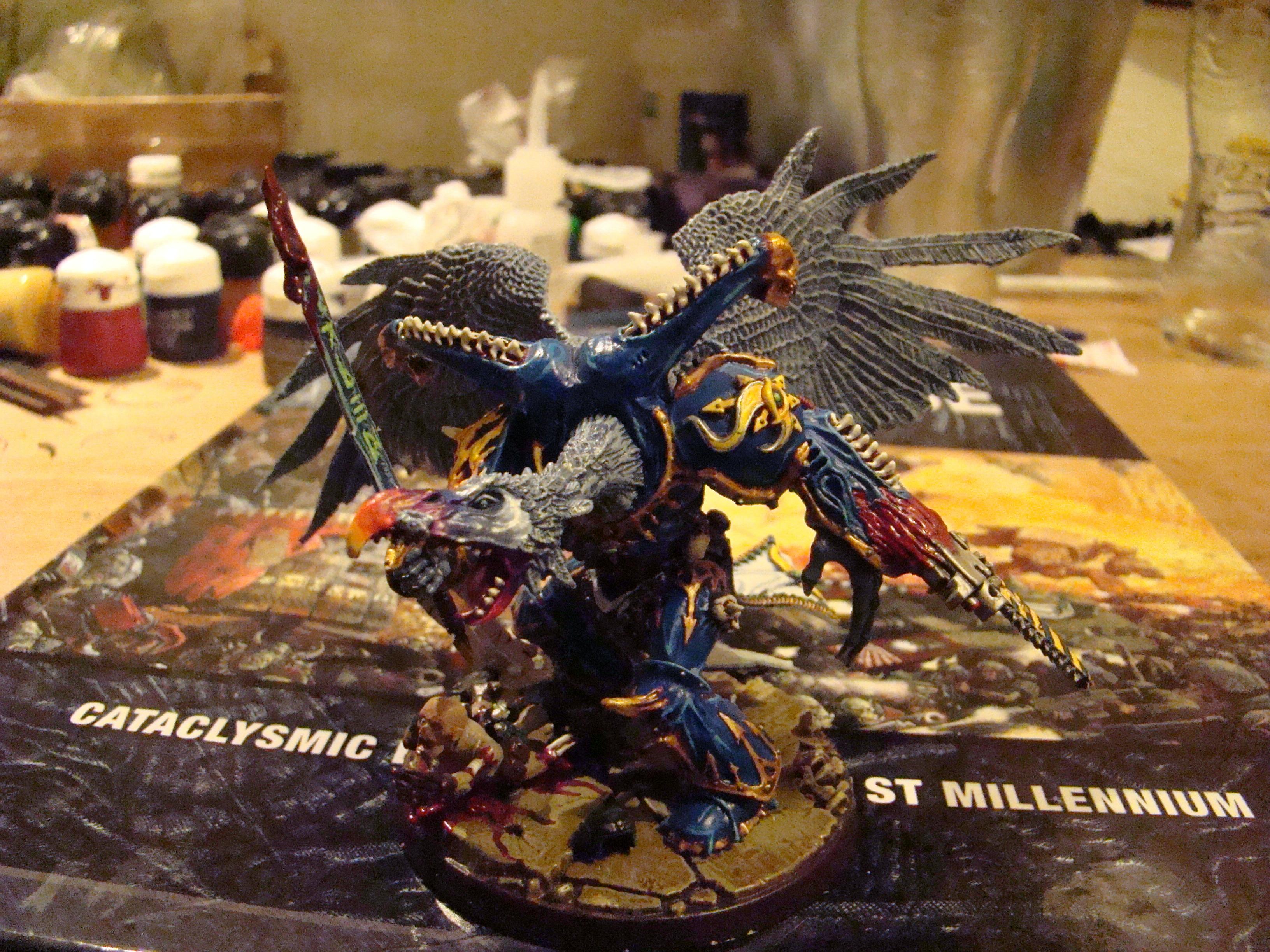 Chaos, Chaos Space Marines, Daemon Prince, Thousand Sons, Tzeentch, Warhammer 40,000