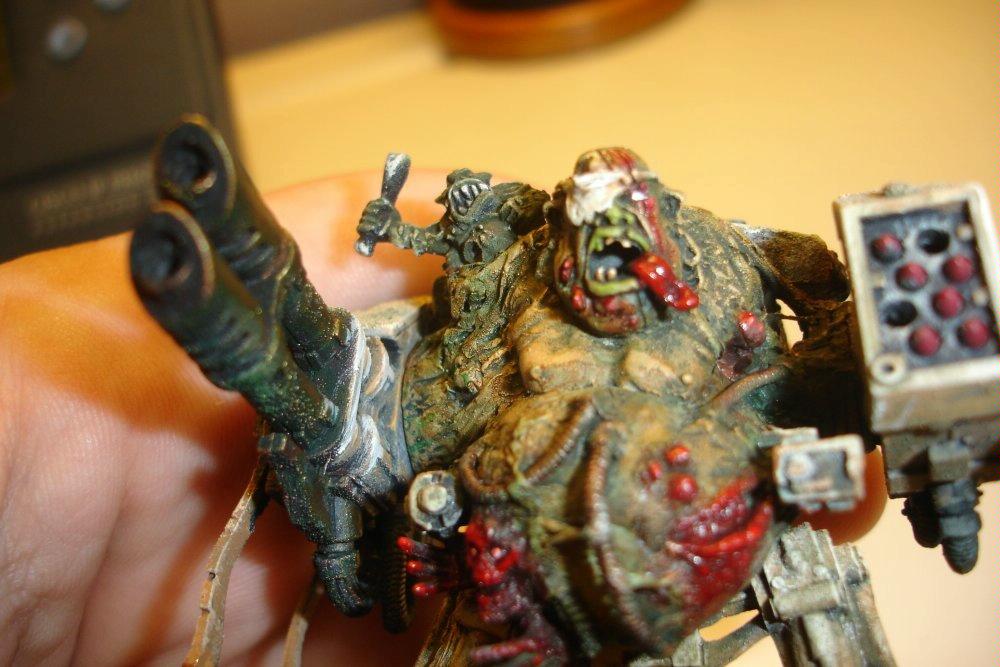 Chaos, Chaos Space Marines, Conversion, Death Guard, Dreadnought, Nurgle, Warhammer 40,000