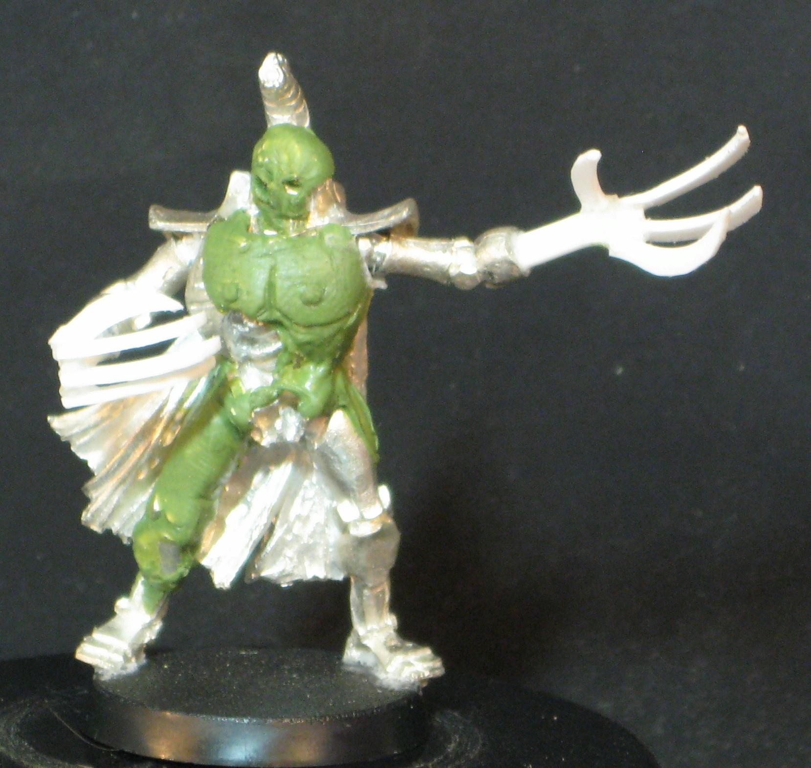 Conversion, Greenstuff, Lord, Necrons, Warhammer 40,000, Work In Progress