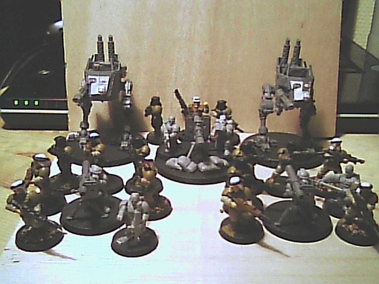 Army, Imperial Guard, Poor Picture Quality, Tallarn Desert Raiders, Warhammer 40,000, Work In Progress
