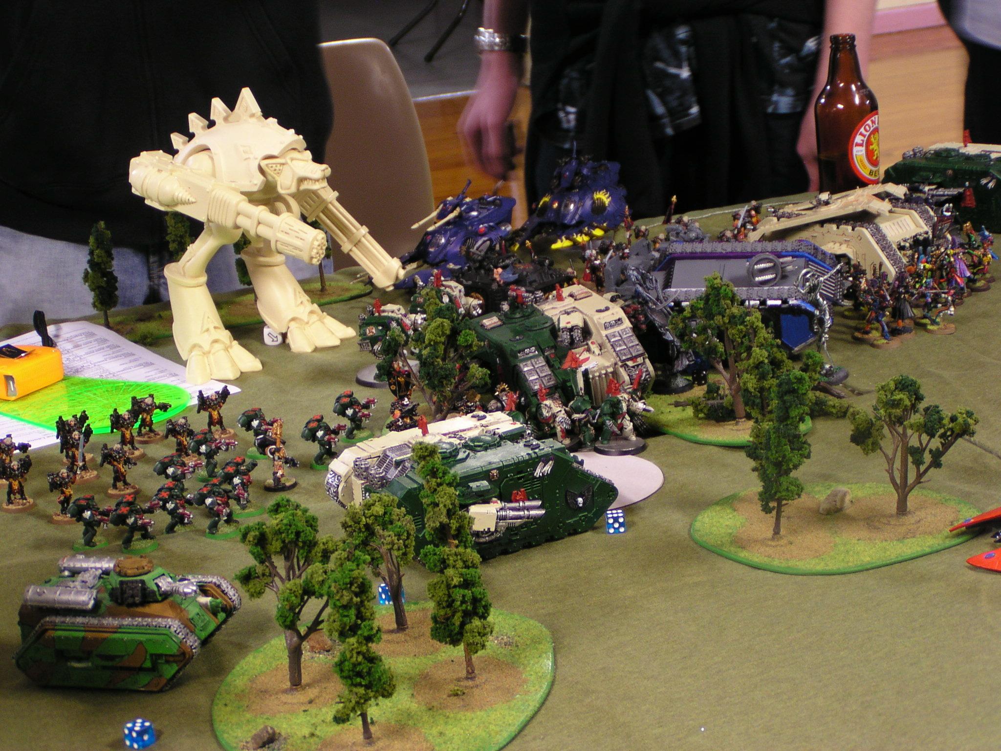 Apocalypse, Armorcast, Battle, Space Marines, Titan, Warhammer 40,000, Warhound
