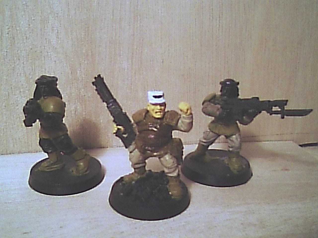 Imperial Guard, Officer, Poor Picture Quality, Warhammer 40,000, Work In Progress