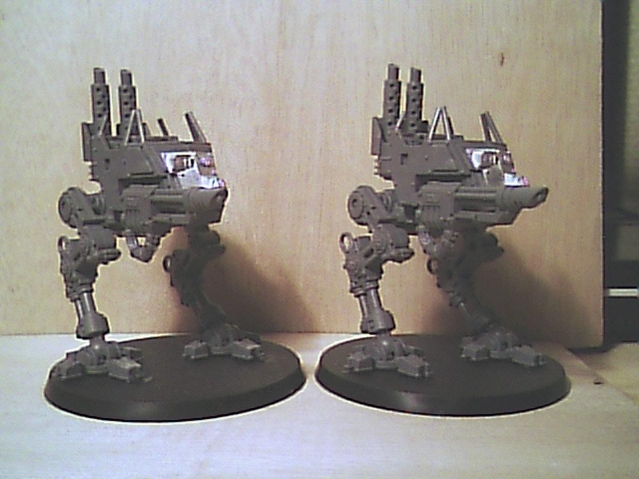 Imperial Guard, Poor Picture Quality, Sentinel, Warhammer 40,000, Work In Progress