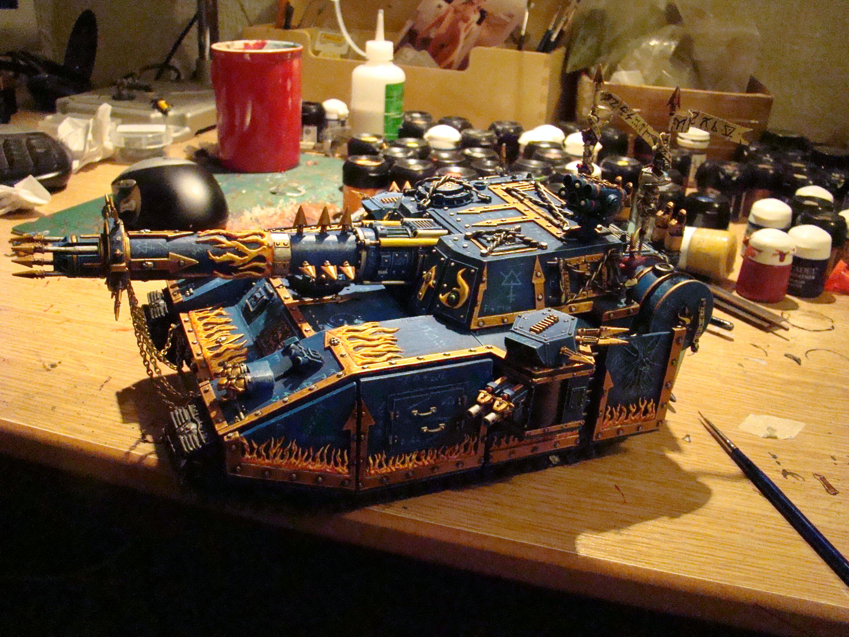Baneblade, Chaos, Chaos Space Marines, Thousand Sons, Tzeentch, Warhammer 40,000