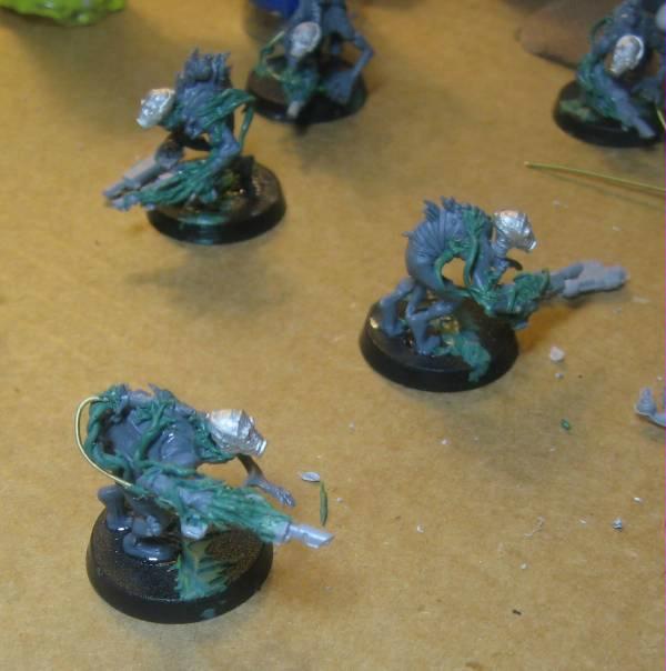 Chaos Daemons, Conversion, Horrors, Warhammer 40,000, Work In Progress