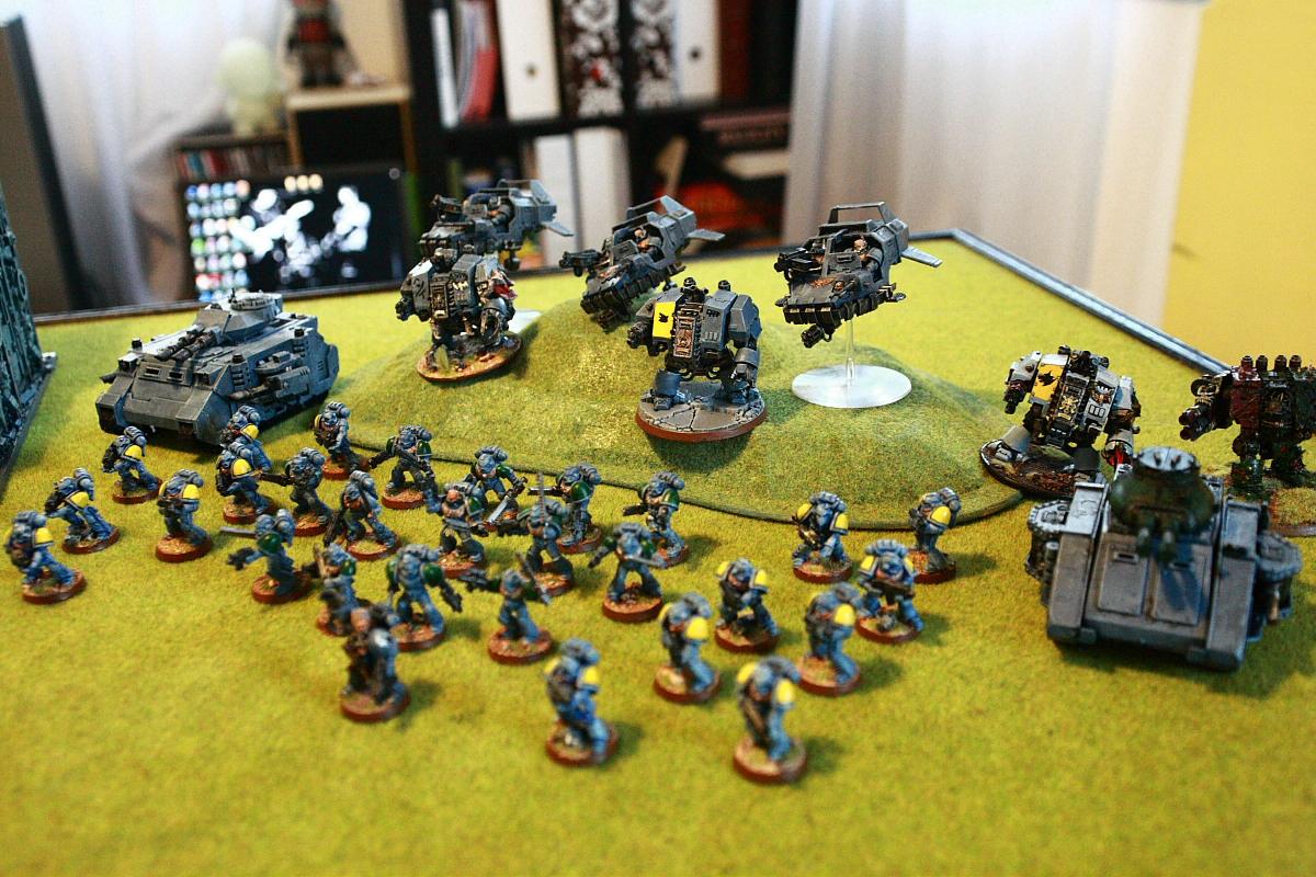 Battle Report, Space Wolves