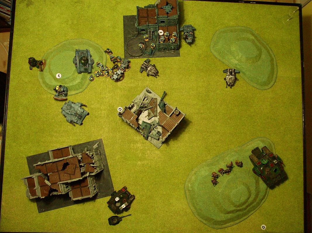 Battle Report, Start of turn 6