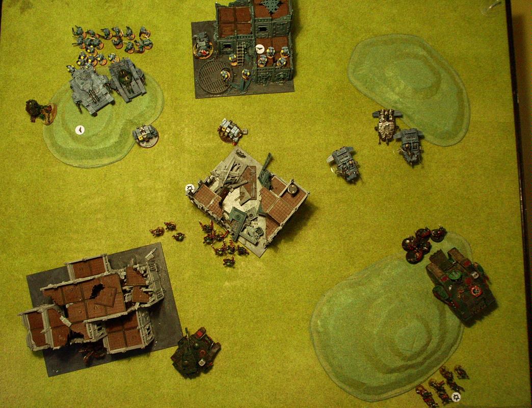 Battle Report, Start of turn 3