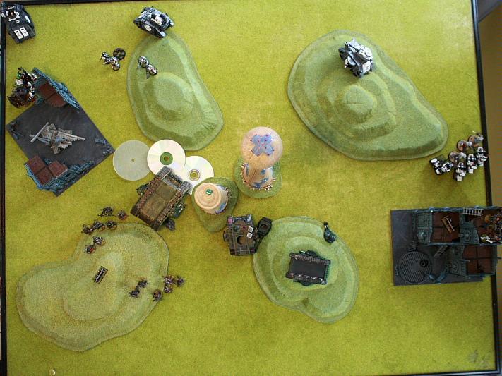Battle Report, end of turn 5